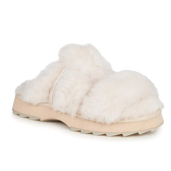 Emu Wobbegong Sandle Slides Sheepskin new condition size 6 - Picture 3 of 9